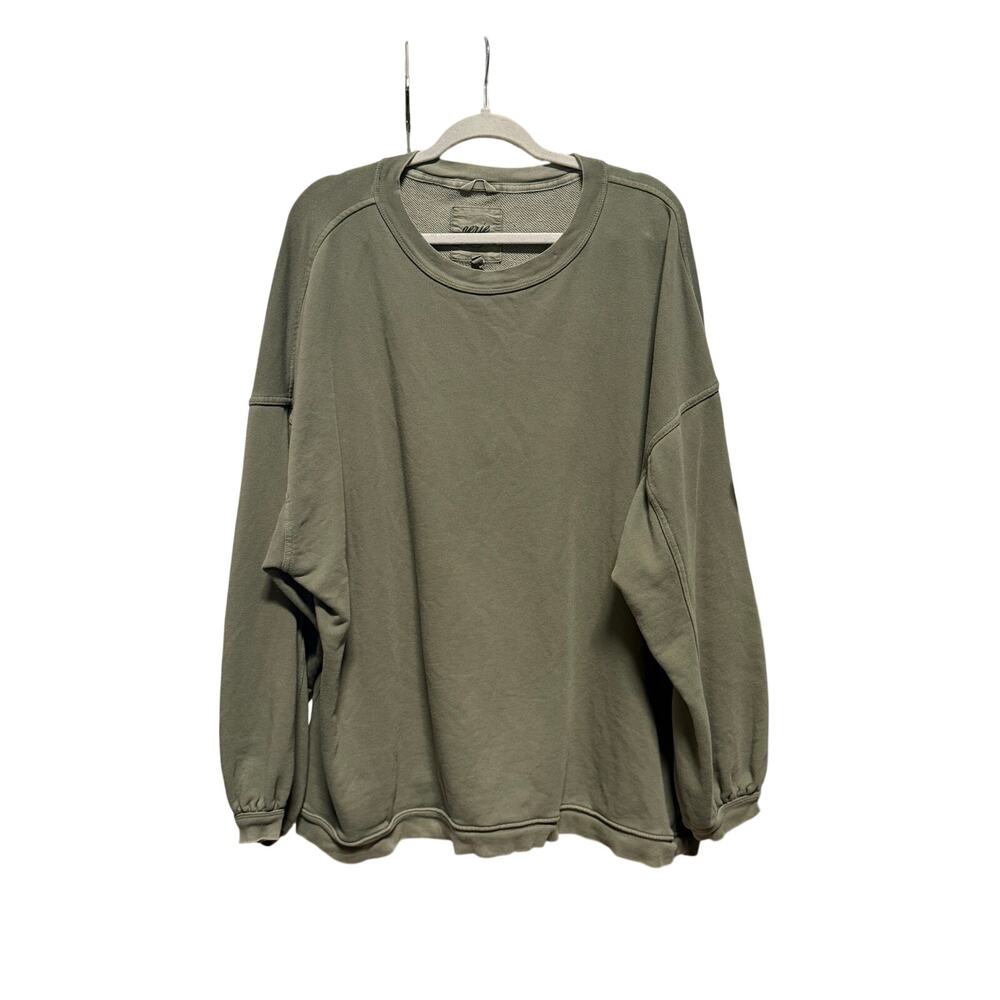 aerie Sweatshirt Women's XL Green Long Sleeve